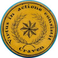Craven
Motto: Virtua in action consistit
[ virtue is in activity ]